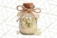 Herbal Apothecary Cottagecore PNG, Rustic Botanical Clipart Product Image 3