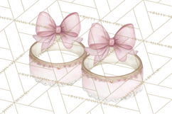 Tea Party Dreams PNG, Girly Pastel Desserts Teacups Clipart Product Image 3