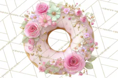 Sweet Treats Bakery Clipart, Pastel Dessert Clip Art Png Product Image 5