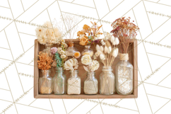 Herbal Apothecary Cottagecore PNG, Rustic Botanical Clipart Product Image 5