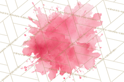 Watercolor Clipart, Abstract Watercolor Elements, Blobs Png Product Image 5