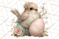 Easter Woodland Animals Clipart, Cute Fox Squirrel Png Product Image 4