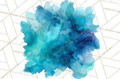 Watercolor Clipart, Abstract Watercolor Elements, Blobs Png Product Image 4