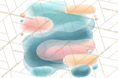 Watercolor Clipart, Abstract Watercolor Elements, Blobs Png Product Image 5