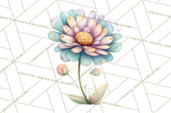 Pastel Retro 90s PNG, Cute Aesthetic Clipart, Checkerboard Product Image 4