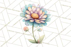 Pastel Retro 90s PNG, Cute Aesthetic Clipart, Checkerboard Product Image 4