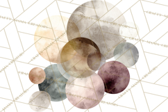 Watercolor Clipart, Abstract Watercolor Elements, Blobs Png Product Image 2