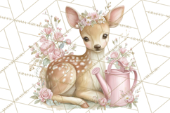 Pastel Cottagecore Animals Clipart, Cute Spring Animals Png Product Image 5