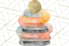 Watercolor Clipart, Abstract Watercolor Elements, Blobs Png Product Image 2