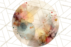 Watercolor Clipart, Abstract Watercolor Elements, Blobs Png Product Image 3