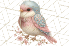 Easter Woodland Animals Clipart, Cute Fox Squirrel Png Product Image 2