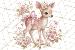 Pastel Cottagecore Animals Clipart, Cute Spring Animals Png Product Image 3