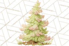 Whimsical Trees Clipart, Woodland Forest PNG, Wooden Png Product Image 5