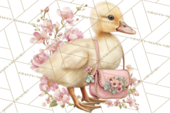 Pastel Cottagecore Animals Clipart, Cute Spring Animals Png Product Image 2