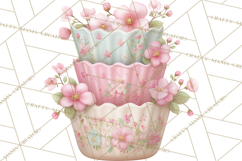 Sweet Treats Bakery Clipart, Pastel Dessert Clip Art Png Product Image 2