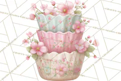 Sweet Treats Bakery Clipart, Pastel Dessert Clip Art Png Product Image 2