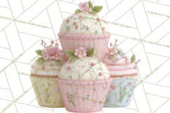 Sweet Treats Bakery Clipart, Pastel Dessert Clip Art Png Product Image 3
