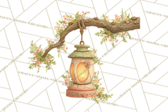 Whimsical Trees Clipart, Woodland Forest PNG, Wooden Png Product Image 4