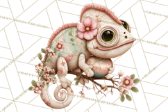 Yarn Animal Easter Clipart, Knitted Plush Easter Animals Png Product Image 4