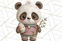 Yarn Animal Easter Clipart, Knitted Plush Easter Animals Png Product Image 5