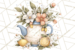 Citrus Kitchen Cottagecore PNG, Rustic Citrus Clipart, Lemon Product Image 5