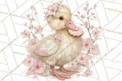 Pastel Cottagecore Animals Clipart, Cute Spring Animals Png Product Image 5