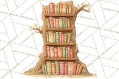 Whimsical Trees Clipart, Woodland Forest PNG, Wooden Png Product Image 2