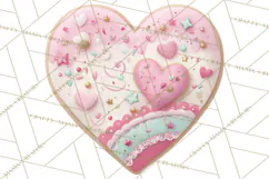 Sweet Treats Bakery Clipart, Pastel Dessert Clip Art Png Product Image 2