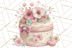 Sweet Treats Bakery Clipart, Pastel Dessert Clip Art Png Product Image 3