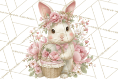 Pastel Cottagecore Animals Clipart, Cute Spring Animals Png Product Image 3