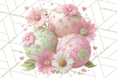 Sweet Treats Bakery Clipart, Pastel Dessert Clip Art Png Product Image 5