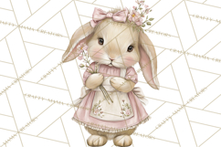Pastel Cottagecore Animals Clipart, Cute Spring Animals Png Product Image 5