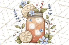 Citrus Kitchen Cottagecore PNG, Rustic Citrus Clipart, Lemon Product Image 4