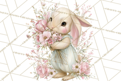 Pastel Cottagecore Animals Clipart, Cute Spring Animals Png Product Image 4