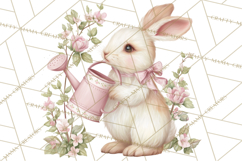 Pastel Cottagecore Animals Clipart, Cute Spring Animals Png Product Image 5