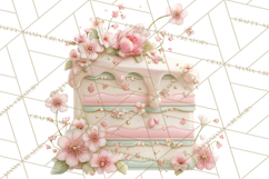Sweet Treats Bakery Clipart, Pastel Dessert Clip Art Png Product Image 2