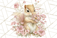 Pastel Cottagecore Animals Clipart, Cute Spring Animals Png Product Image 2