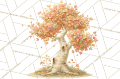 Whimsical Trees Clipart, Woodland Forest PNG, Wooden Png Product Image 2