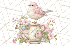 Pastel Cottagecore Animals Clipart, Cute Spring Animals Png Product Image 3