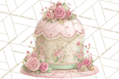 Sweet Treats Bakery Clipart, Pastel Dessert Clip Art Png Product Image 3