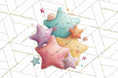 Pastel Retro 90s PNG, Cute Aesthetic Clipart, Checkerboard Product Image 4