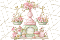 Sweet Treats Bakery Clipart, Pastel Dessert Clip Art Png Product Image 5