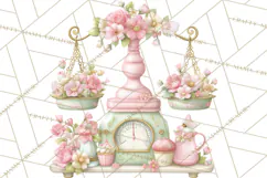 Sweet Treats Bakery Clipart, Pastel Dessert Clip Art Png Product Image 5