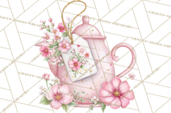 Parisian Coquette Accessories PNG, Girly Clipart, Pastel Product Image 2