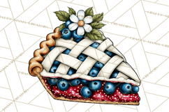 4th of July Retro Diner Clipart, Patriotic Americana Diner Product Image 4