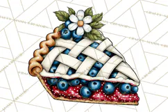 4th of July Retro Diner Clipart, Patriotic Americana Diner Product Image 4