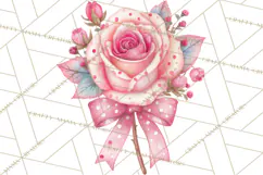Parisian Coquette Accessories PNG, Girly Clipart, Pastel Product Image 4