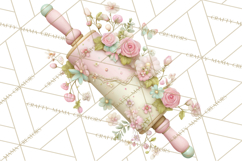 Sweet Treats Bakery Clipart, Pastel Dessert Clip Art Png Product Image 3