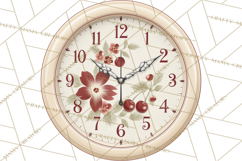 Farmhouse Cherry Kitchen Clipart, Rustic Cherry Kitchen Png Product Image 5