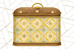 Southwestern Kitchen Clipart, Desert Kitchen Appliances PNG Product Image 2